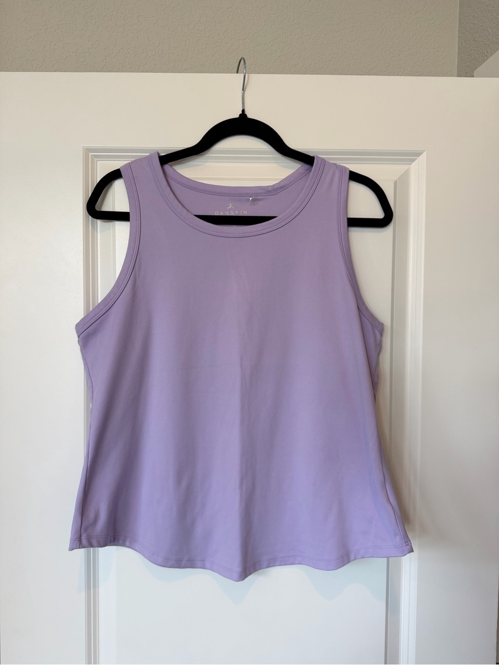 Danskin Soft Lavender Muscle Tank Top